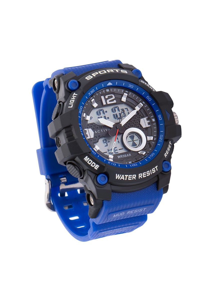 Activa By Invicta Black Dial Digital Watch For Unisex - ACW497-004