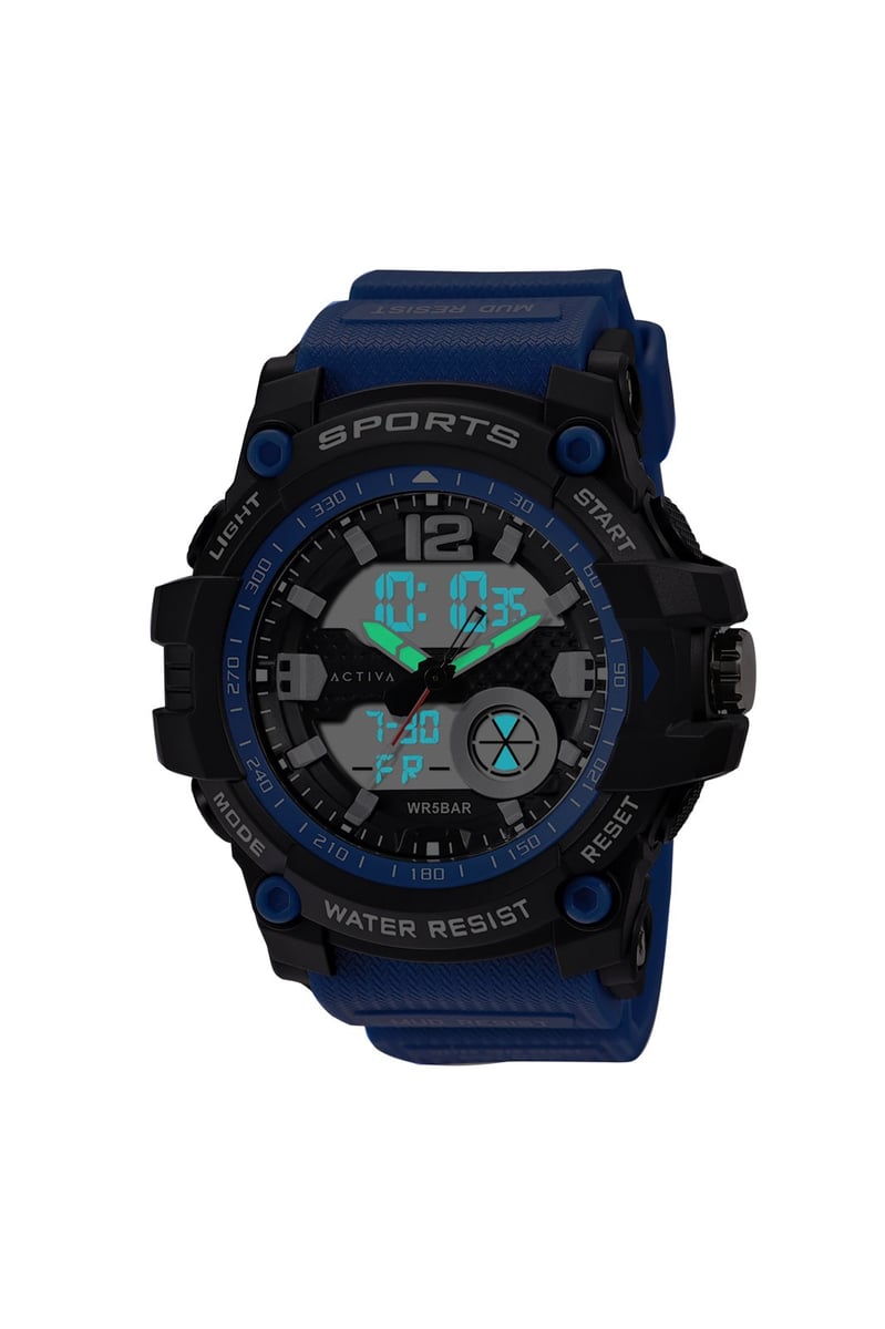 Activa By Invicta Black Dial Digital Watch For Unisex - ACW497-004
