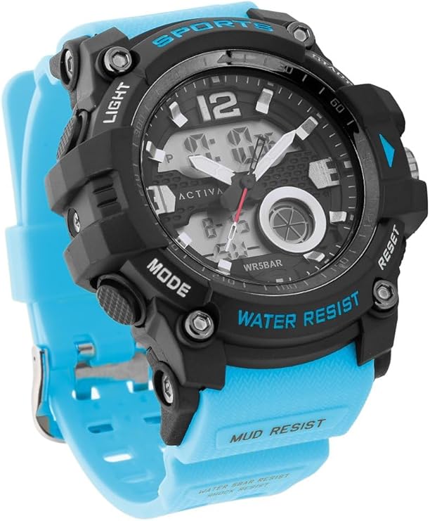 Activa By Invicta Black Dial Digital Watch For Unisex - ACW497-005