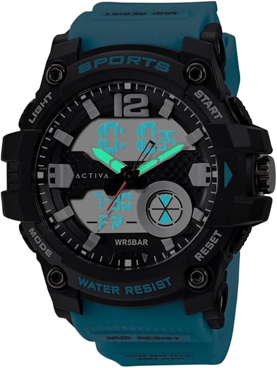 Activa By Invicta Black Dial Digital Watch For Unisex - ACW497-005
