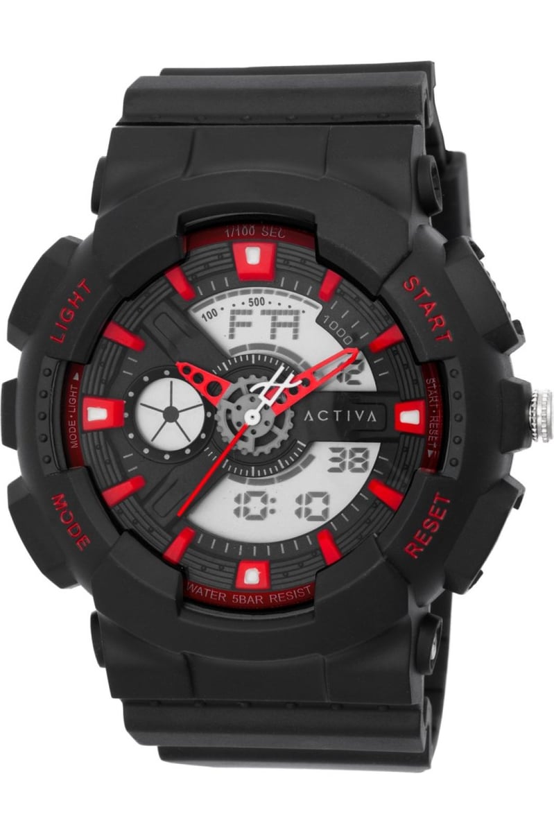 Activa By Invicta Black Dial Digital Watch For Unisex - ACW498-001