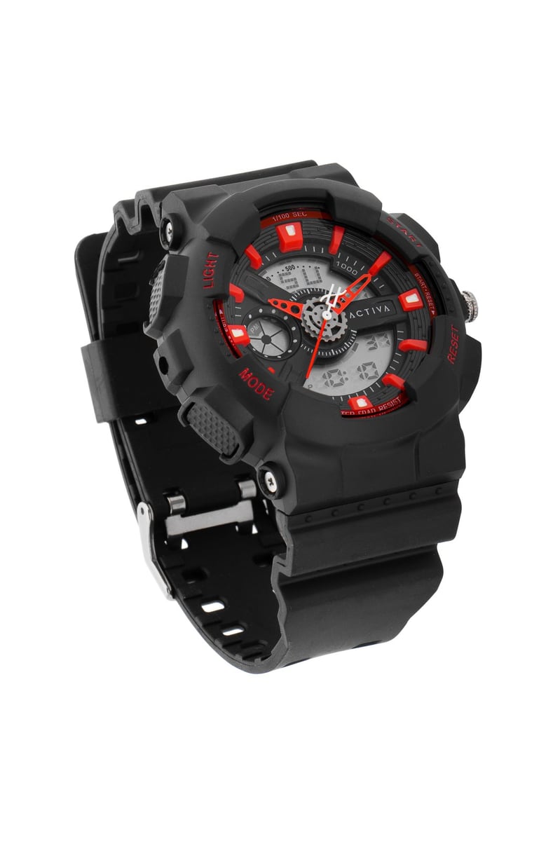 Activa By Invicta Black Dial Digital Watch For Unisex - ACW498-001