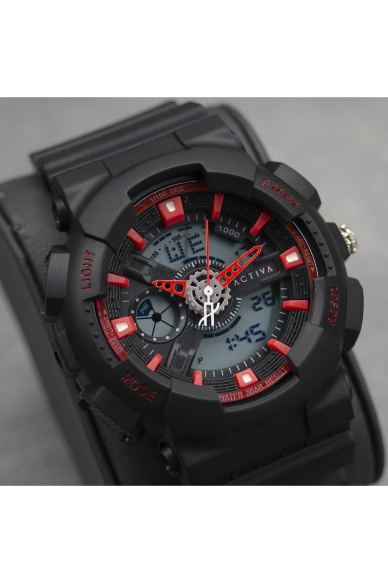 Activa By Invicta Black Dial Digital Watch For Unisex - ACW498-001