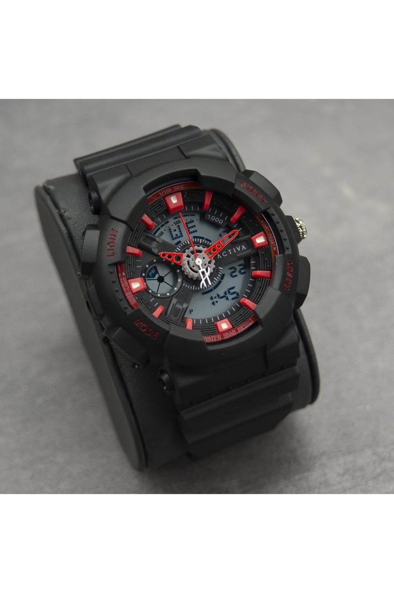 Activa By Invicta Black Dial Digital Watch For Unisex - ACW498-001