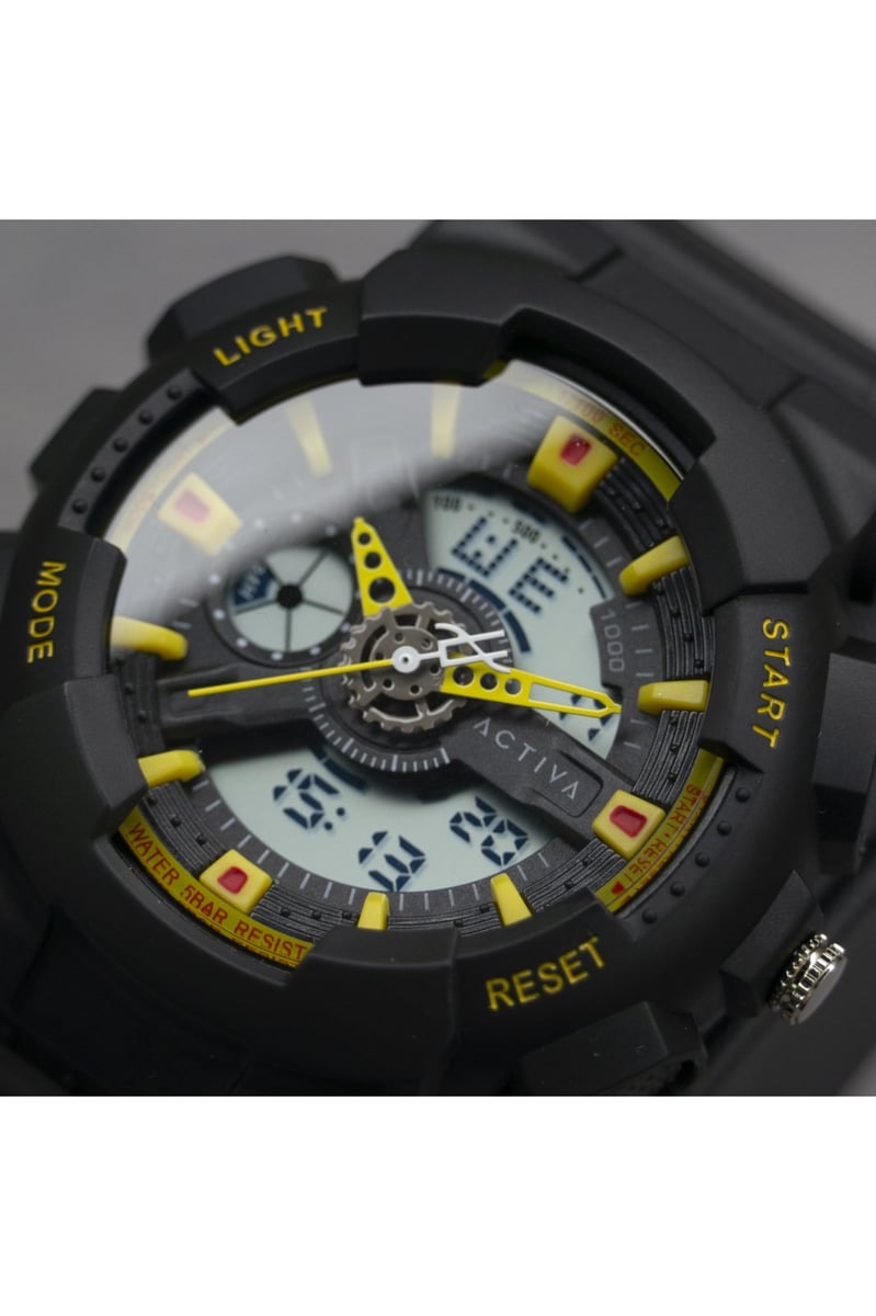 Activa By Invicta Black Dial Digital Watch For Unisex - ACW498-002