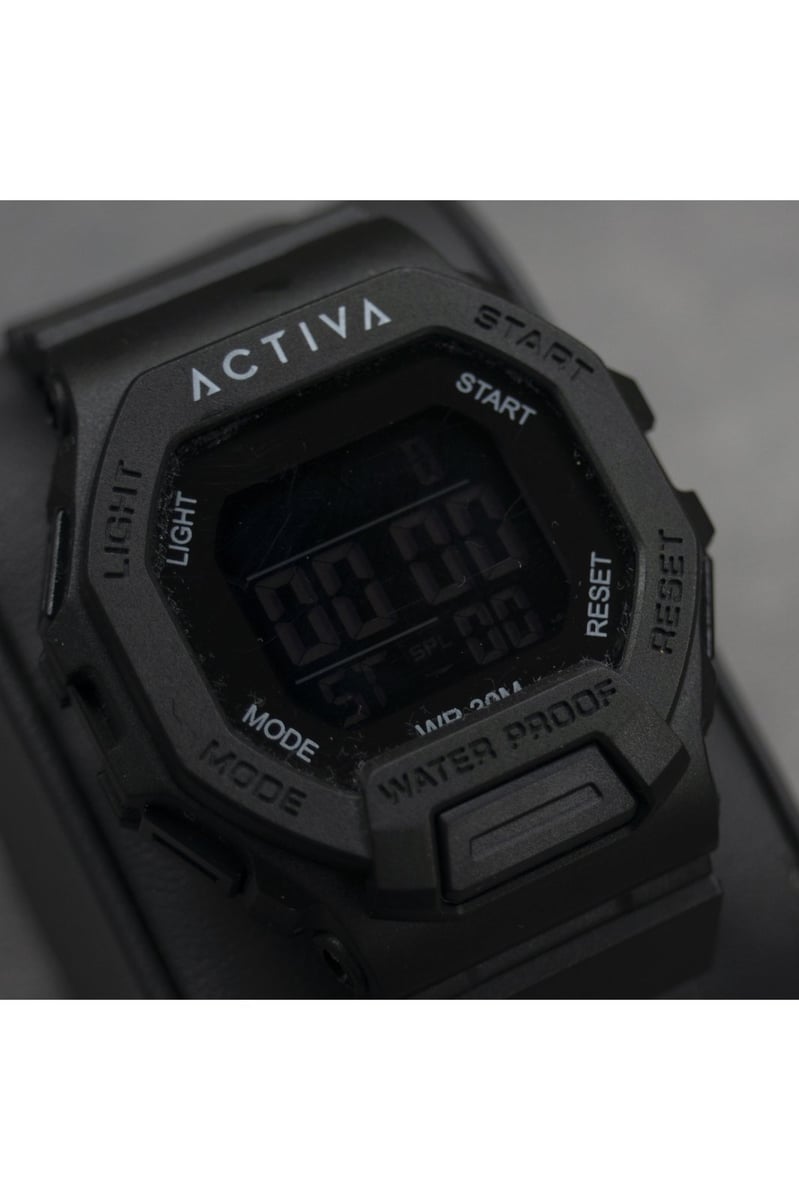 Activa By Invicta Black Dial Digital Watch For Unisex - ACW513-003