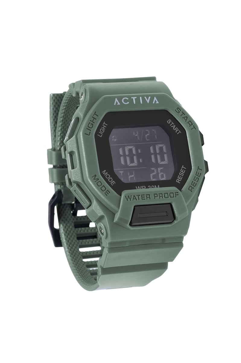Activa By Invicta Black Dial Digital Watch For Unisex -ACW513-005