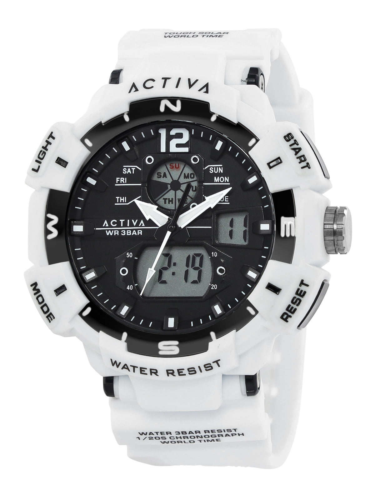 Invicta By Activa Digital Essentials Black Dial Digital Watch For Gents - ACW8045-001