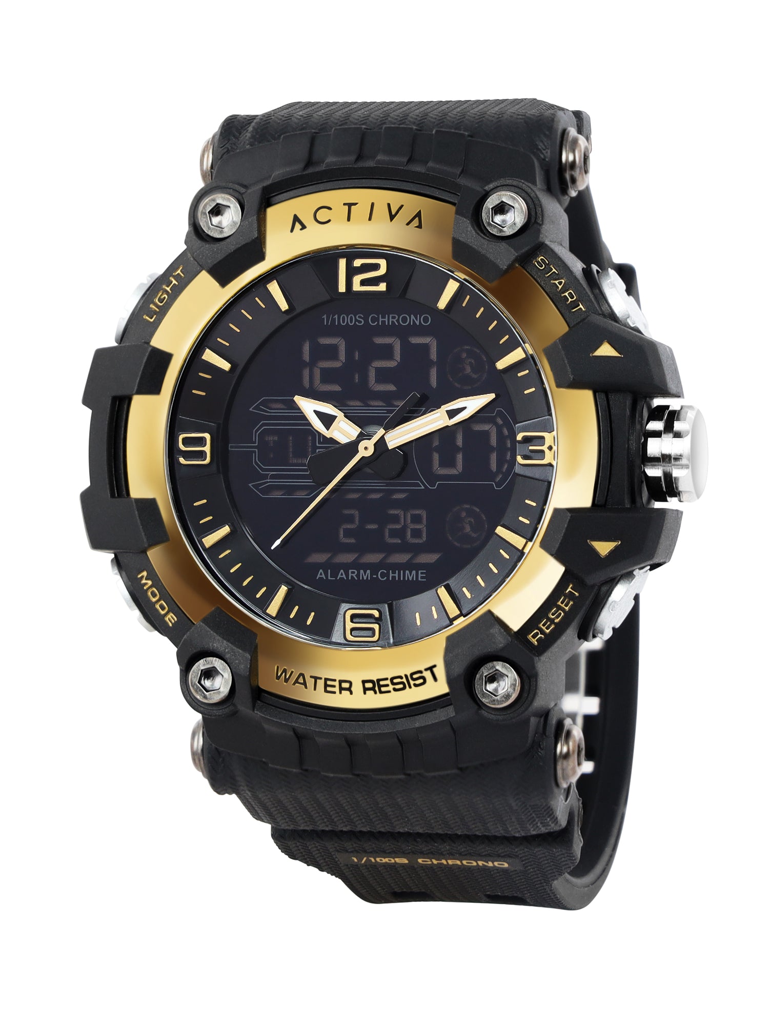 Invicta By Activa Digital Essentials Black Dial Digital Watch For Gents - ACW8089-003