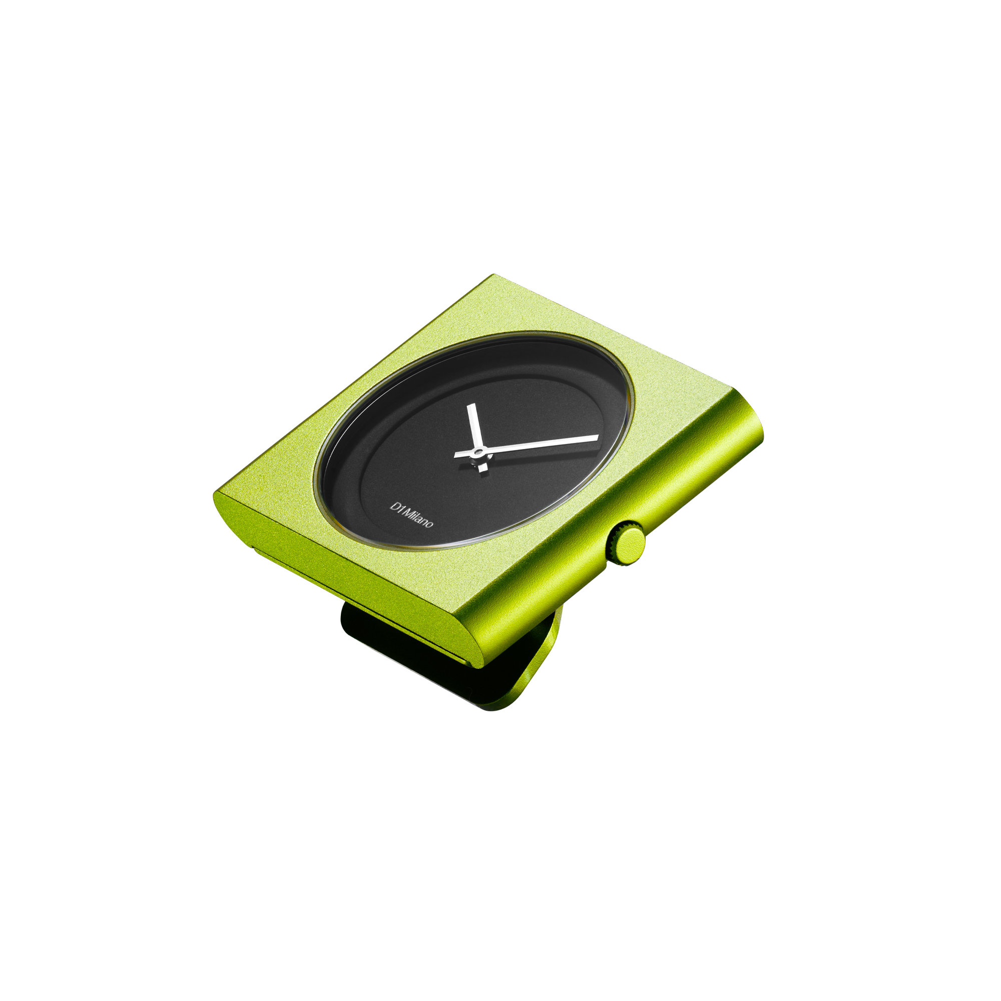 D1 Milano Block Green Aluminum Case Unisex Watch - BLXU03