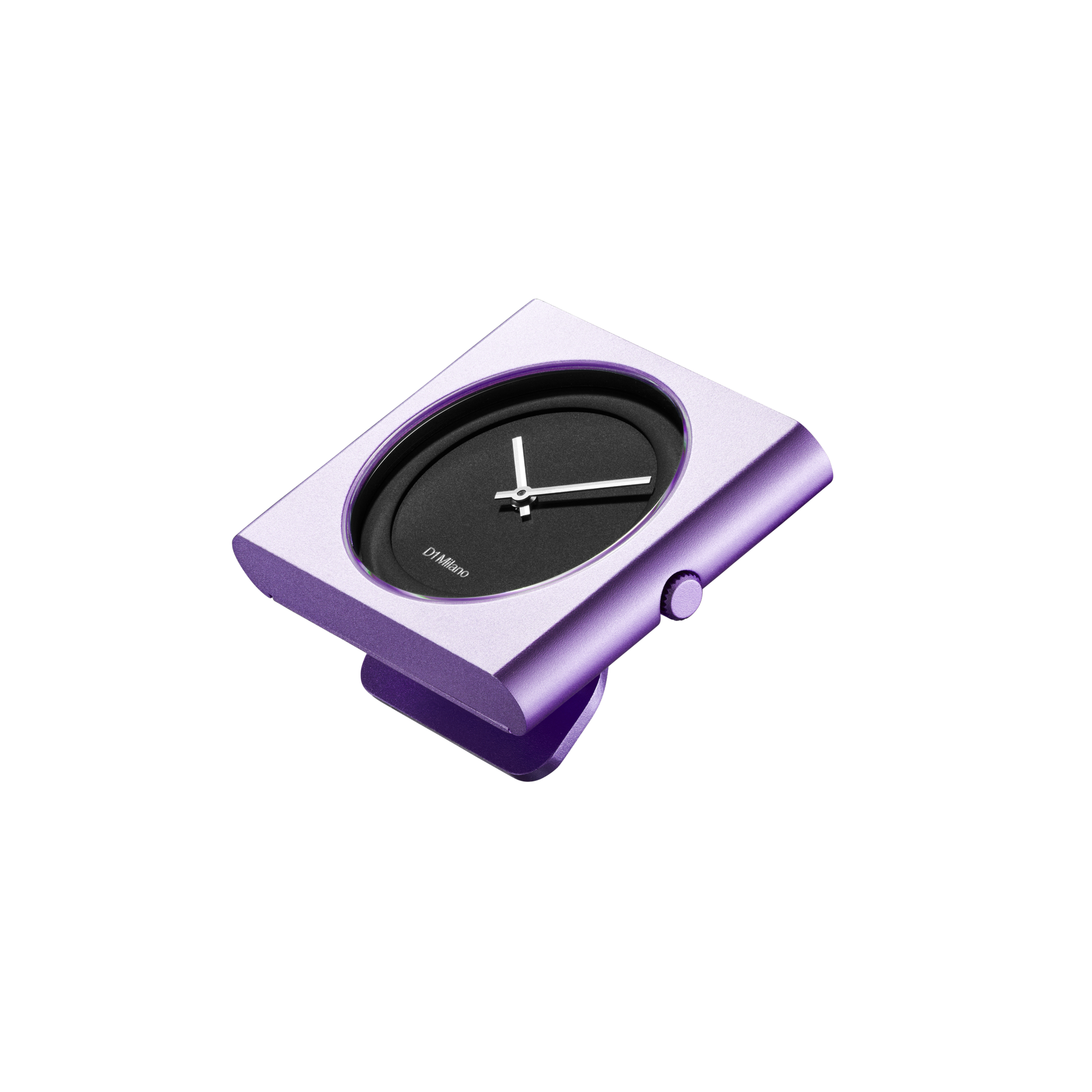 D1 Milano Block Purple Aluminum Case Unisex Watch - BLXU05