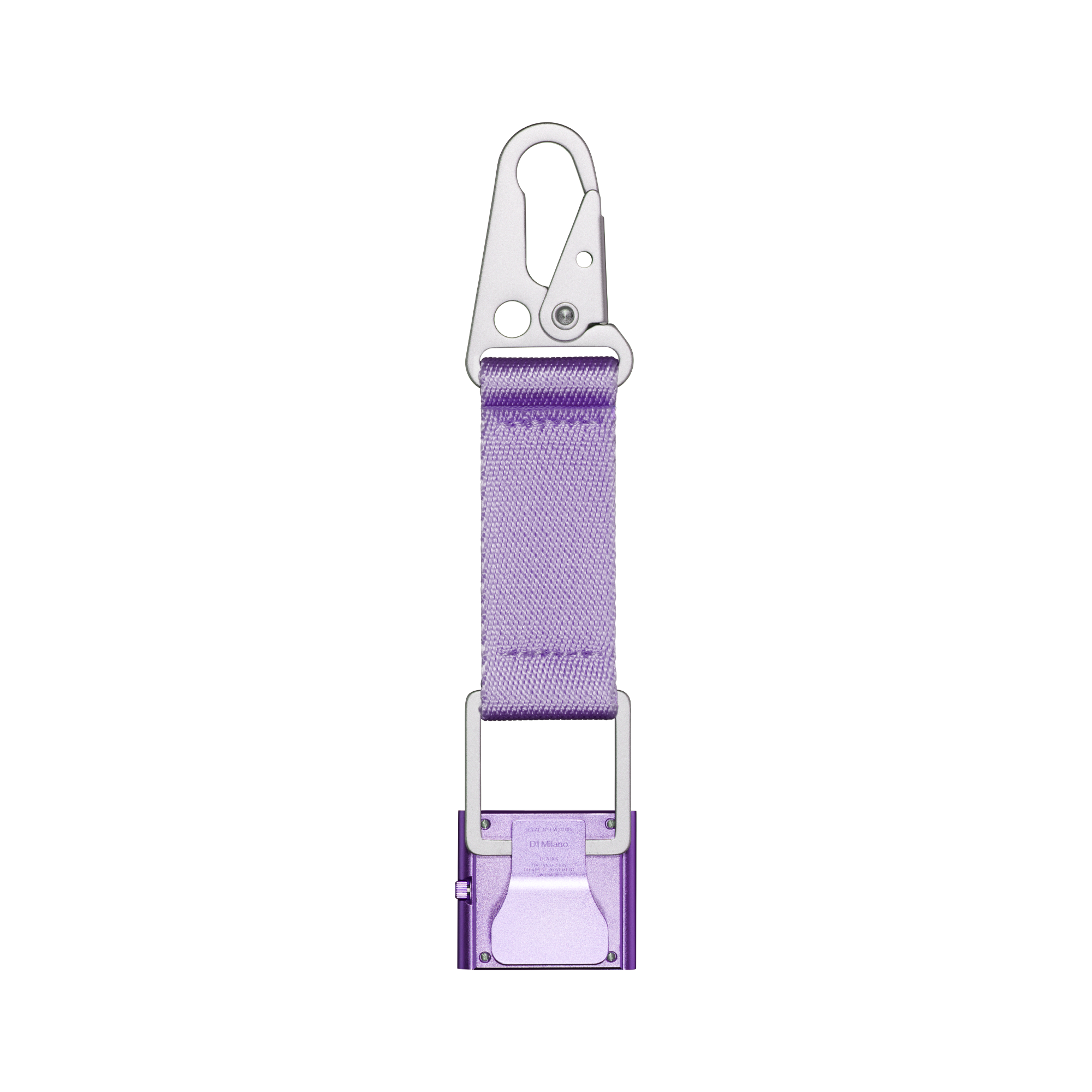 D1 Milano Block Purple Aluminum Case Unisex Watch - BLXU05