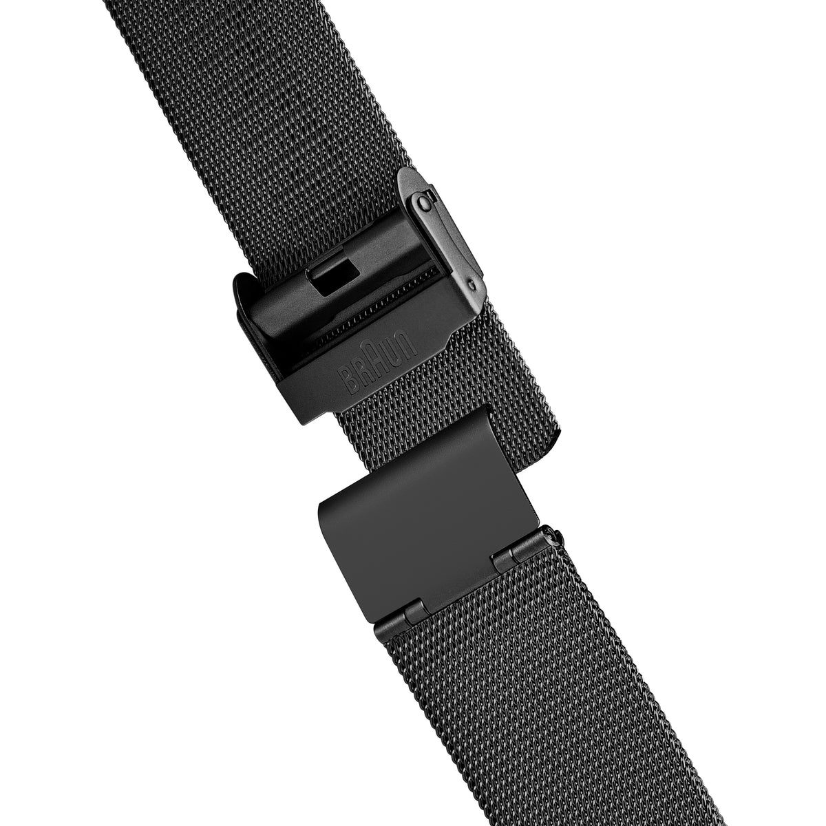 Braun Quartz Classic Watch with Black Stainless Steel Strap - BN0032BKBKMHG