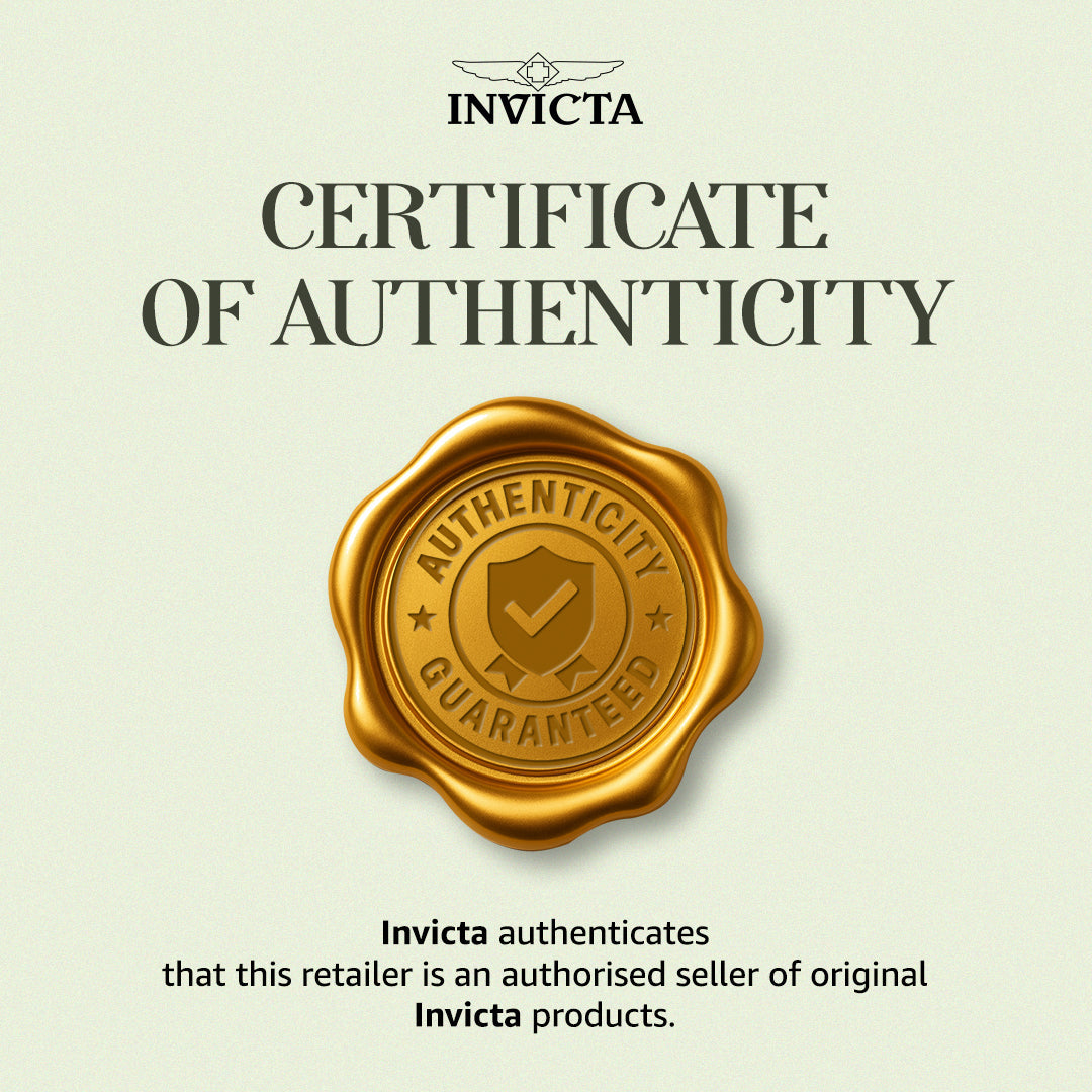 Invicta Speedway Quartz Black Dial Watch For Gents - 49376