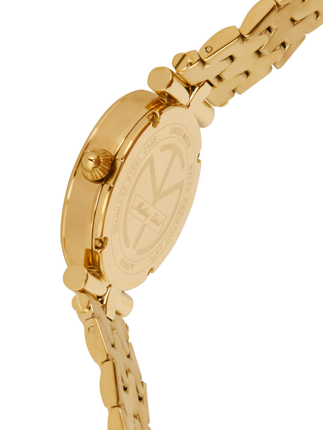 Mathey-Tissot Swiss Made Analog White Dial Ladies Watch-D106PI