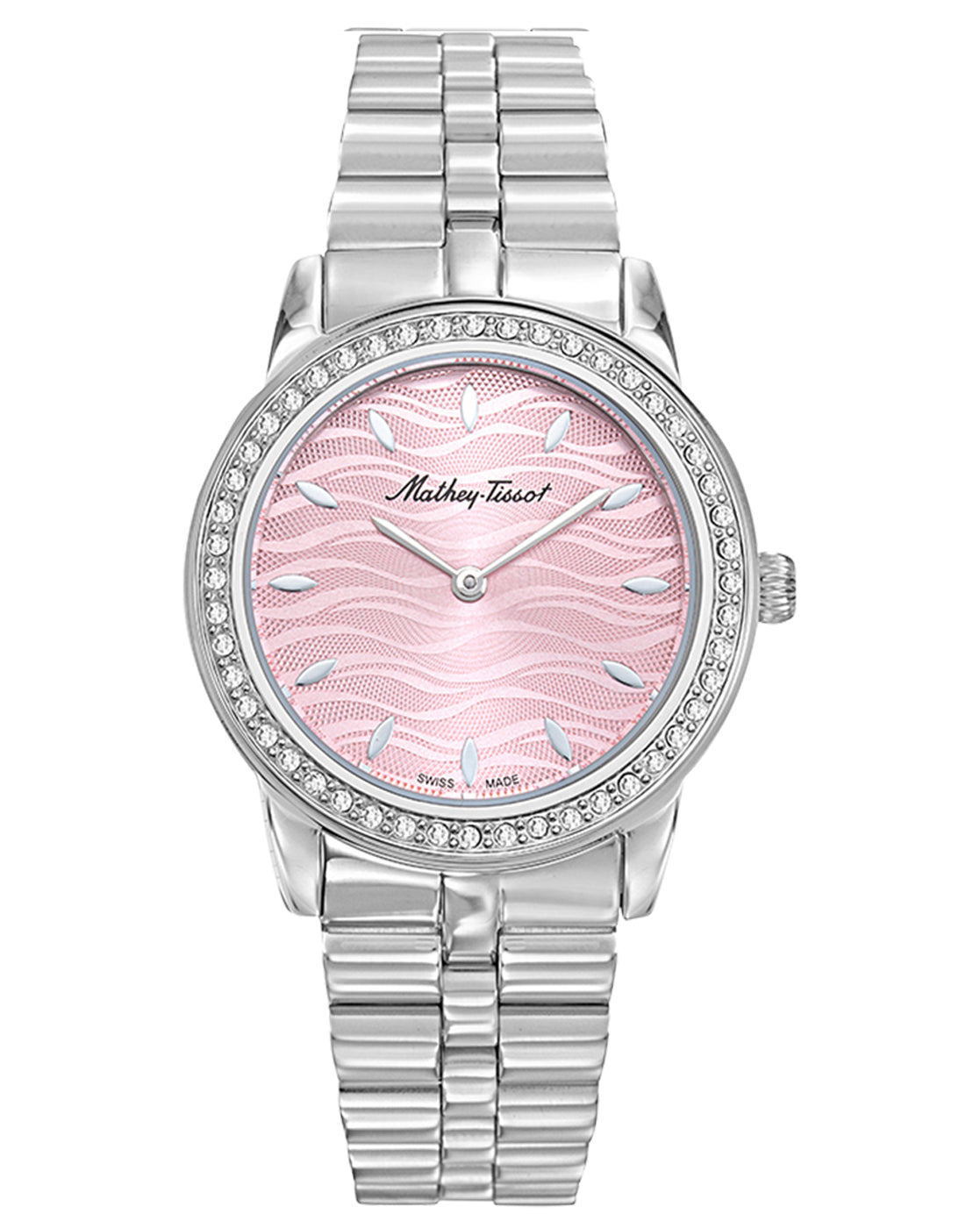Mathey-Tissot Analog Pink Dial Womens Watch-D10860AQPK
