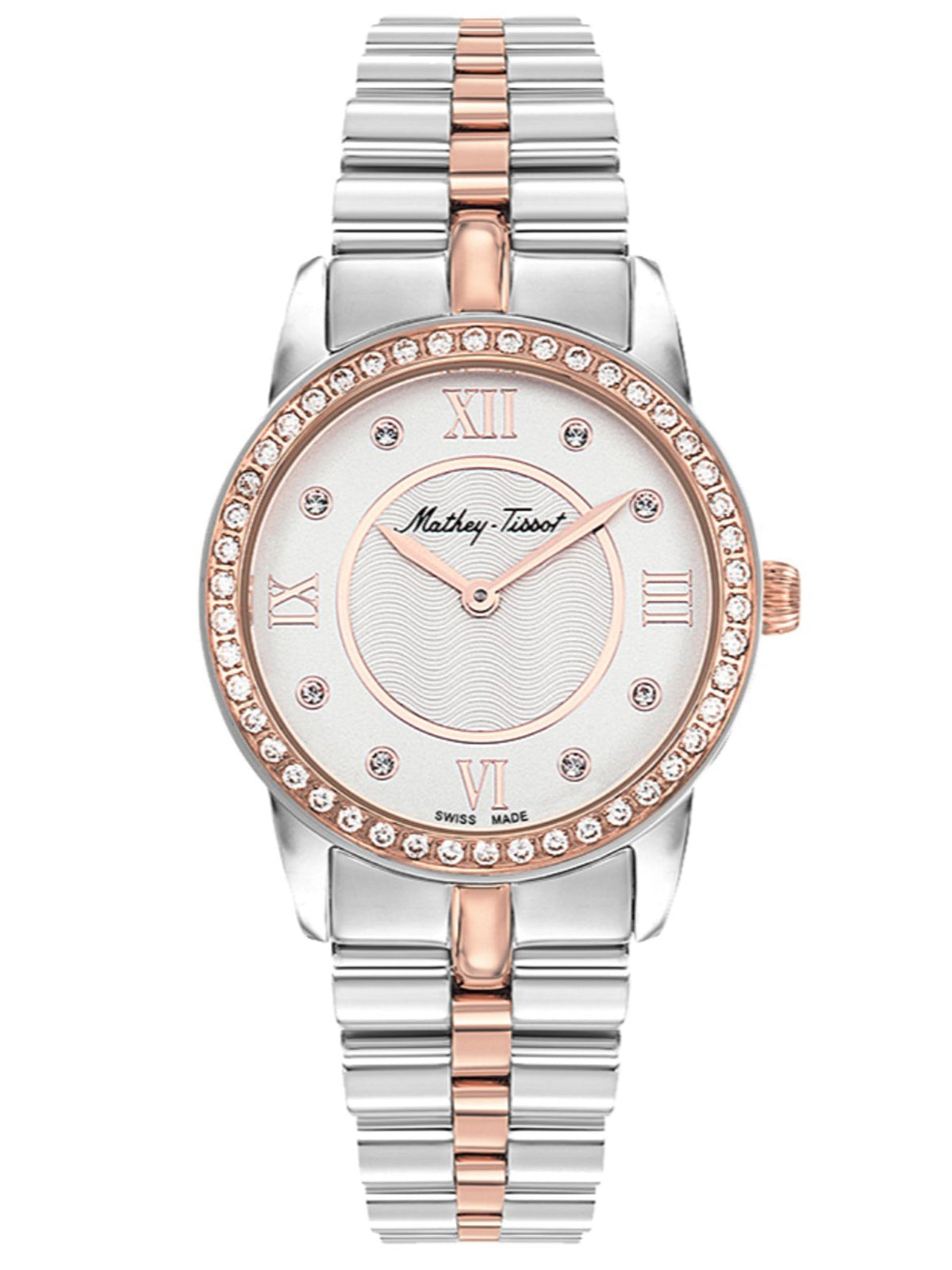 Mathey-Tissot Analog White Dial Women&