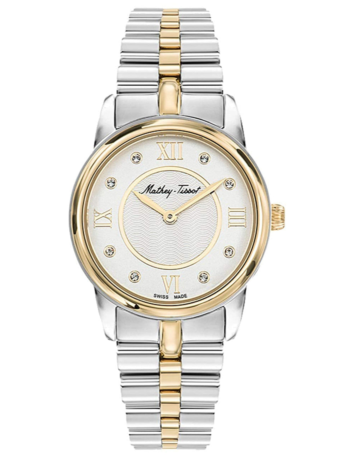 Mathey-Tissot Analog White Dial Women's Watch-D1086BYI
