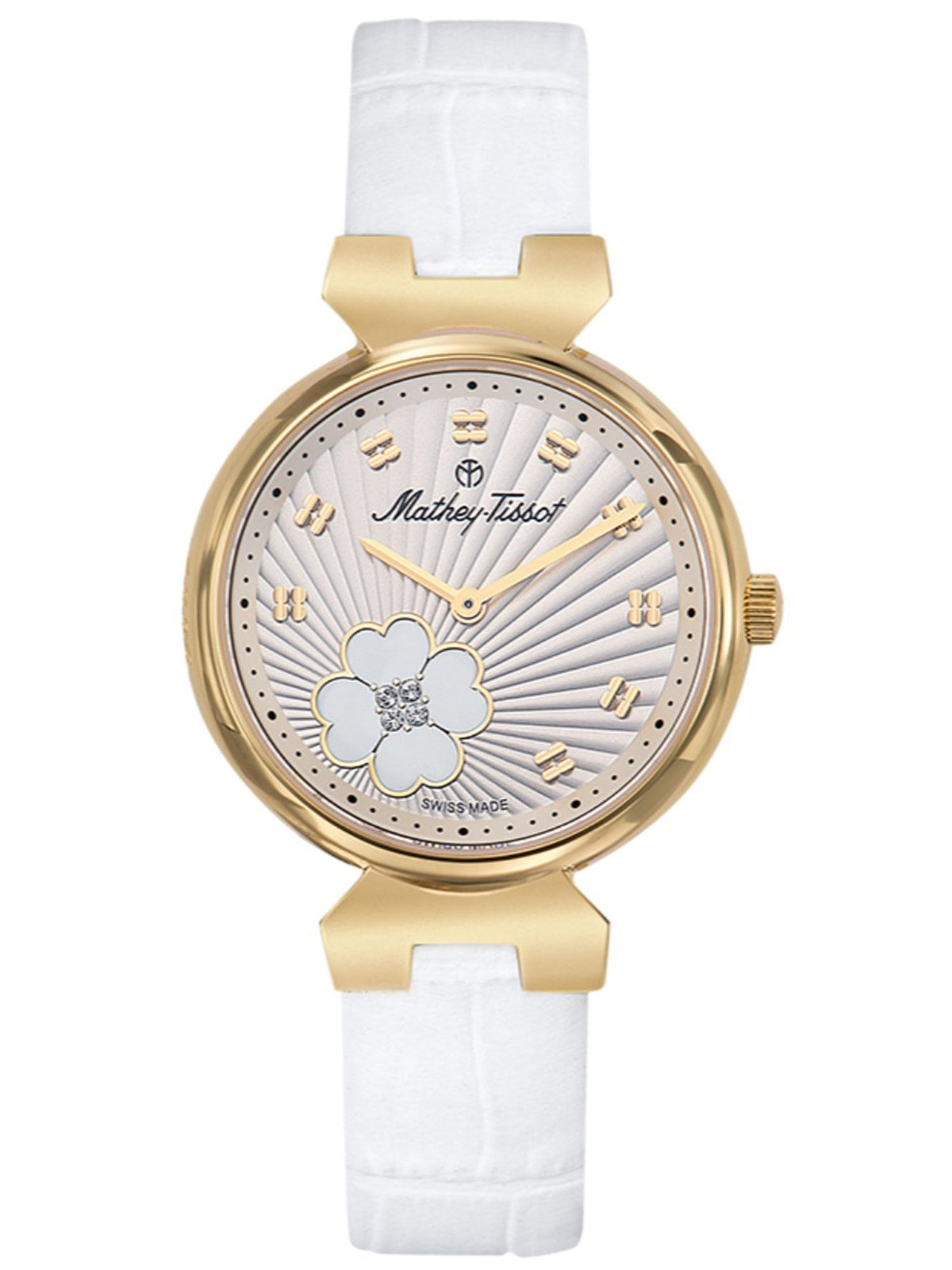 Mathey-Tissot Analog White Dial Women's Watch-D1089PLYI