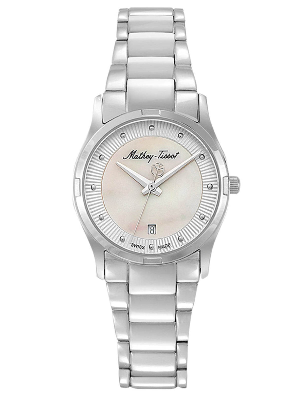 Mathey-Tissot Analog Mother of Pearl Dial Women&