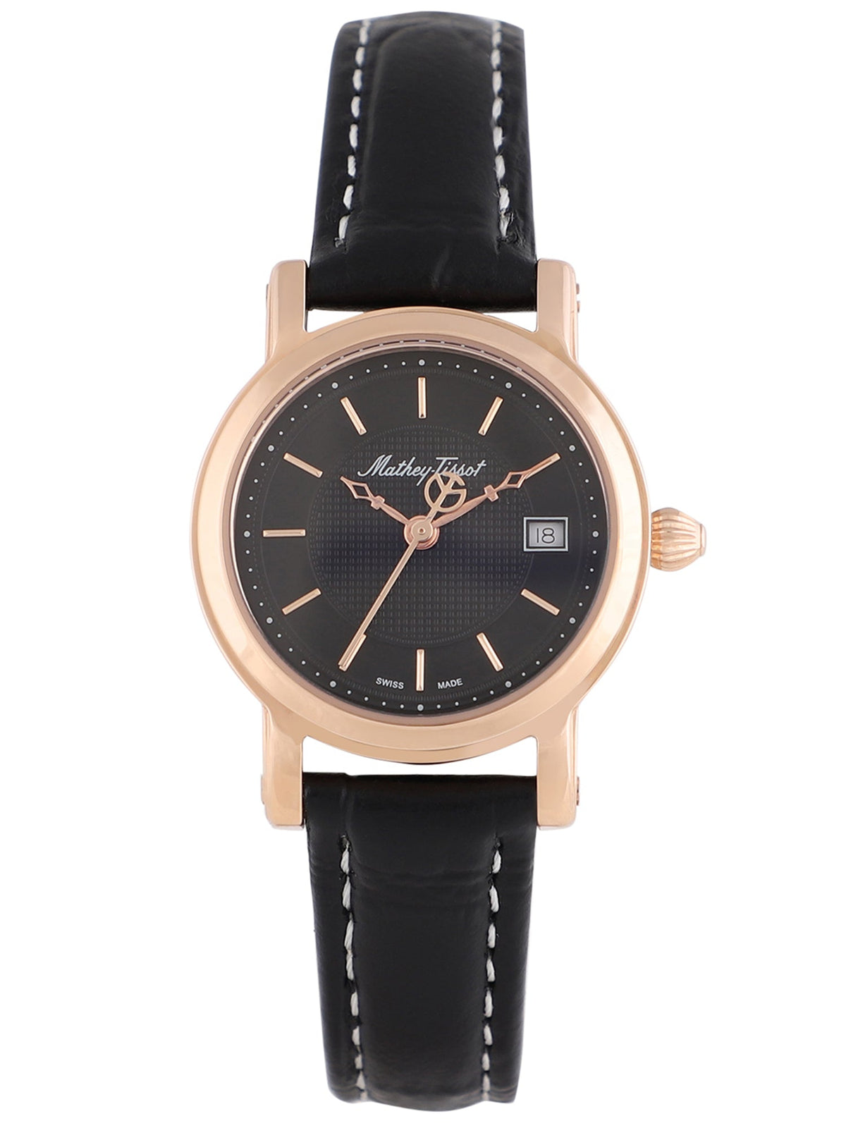 Mathey-Tissot Analog Black Dial Women&