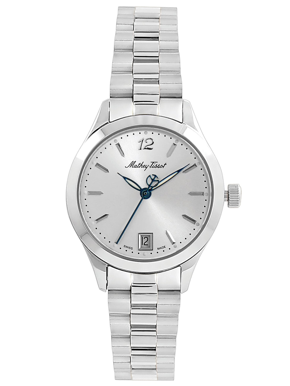 Mathey Tissot Analog Silver Dial Women&