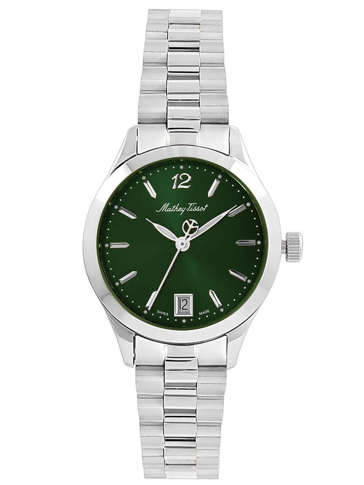 Mathey Tissot Analog Green Dial Women&