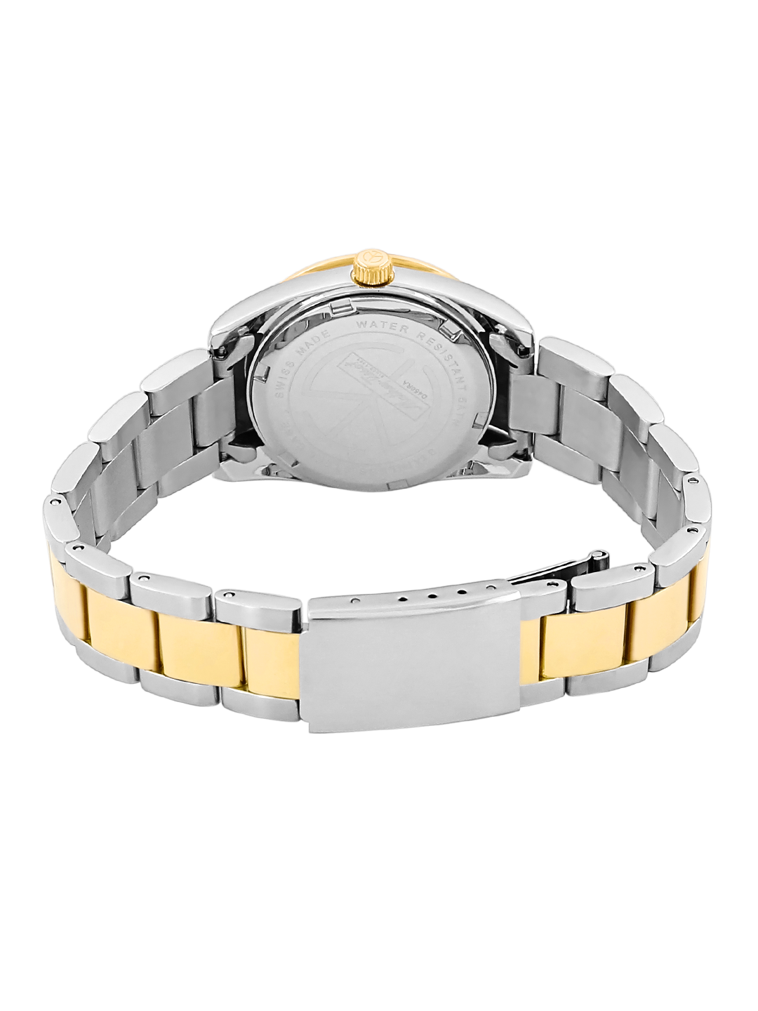 Mathey-Tissot Swiss Made 30 MM White Dial Analog Watch for Womens - D450BI
