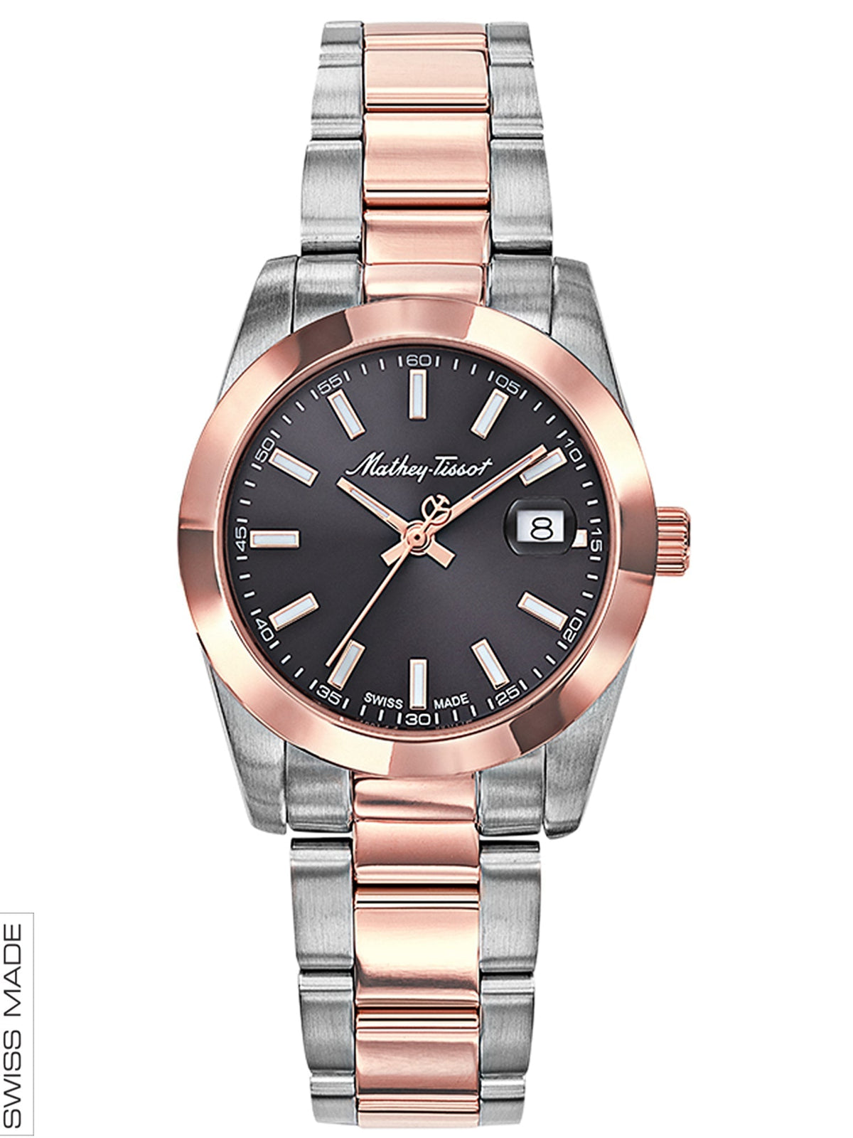 Mathey-Tissot Black Dial Analog Watch for Women - D450RN