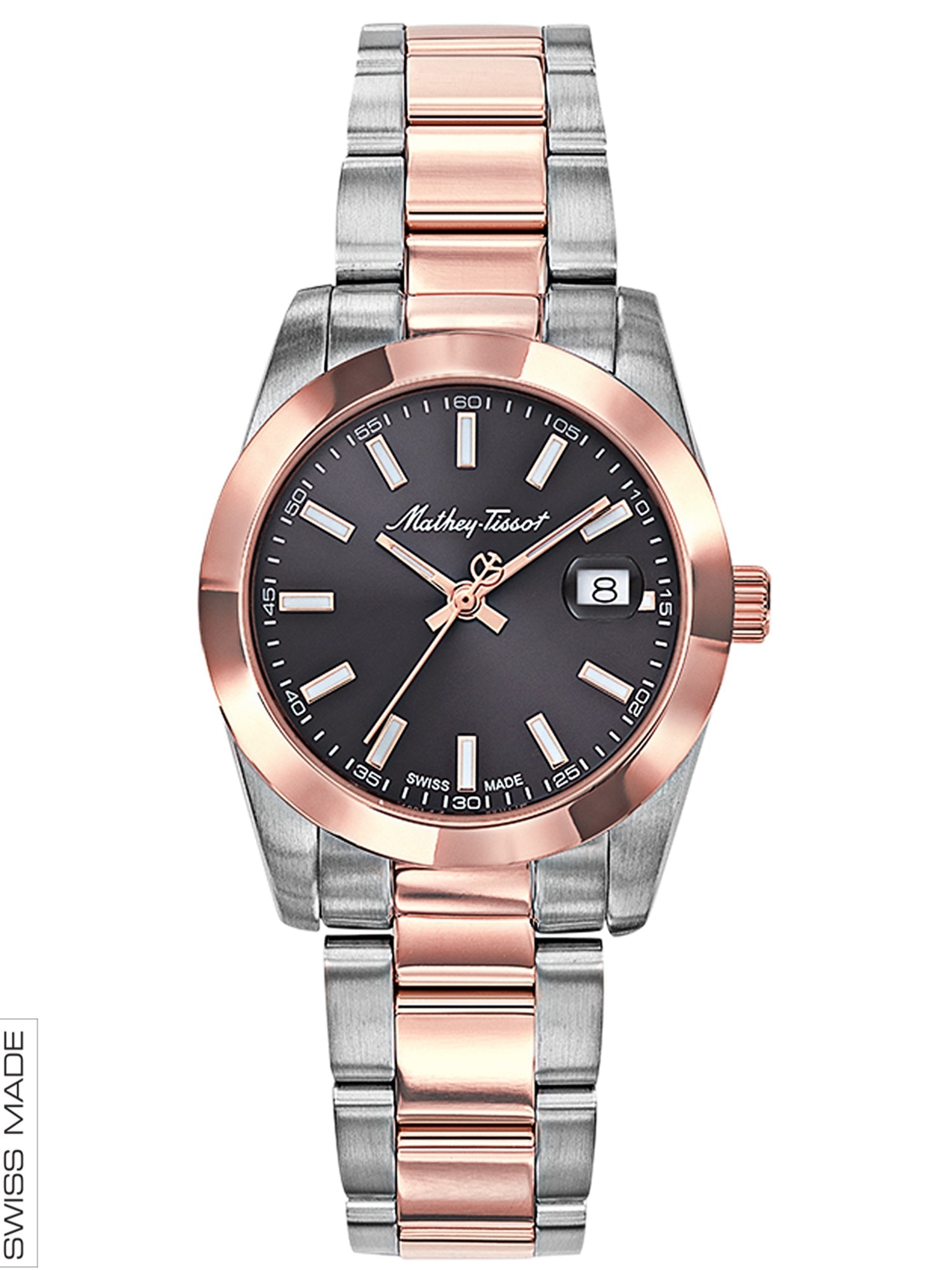 Mathey-Tissot Black Dial Analog Watch for Women - D450RN