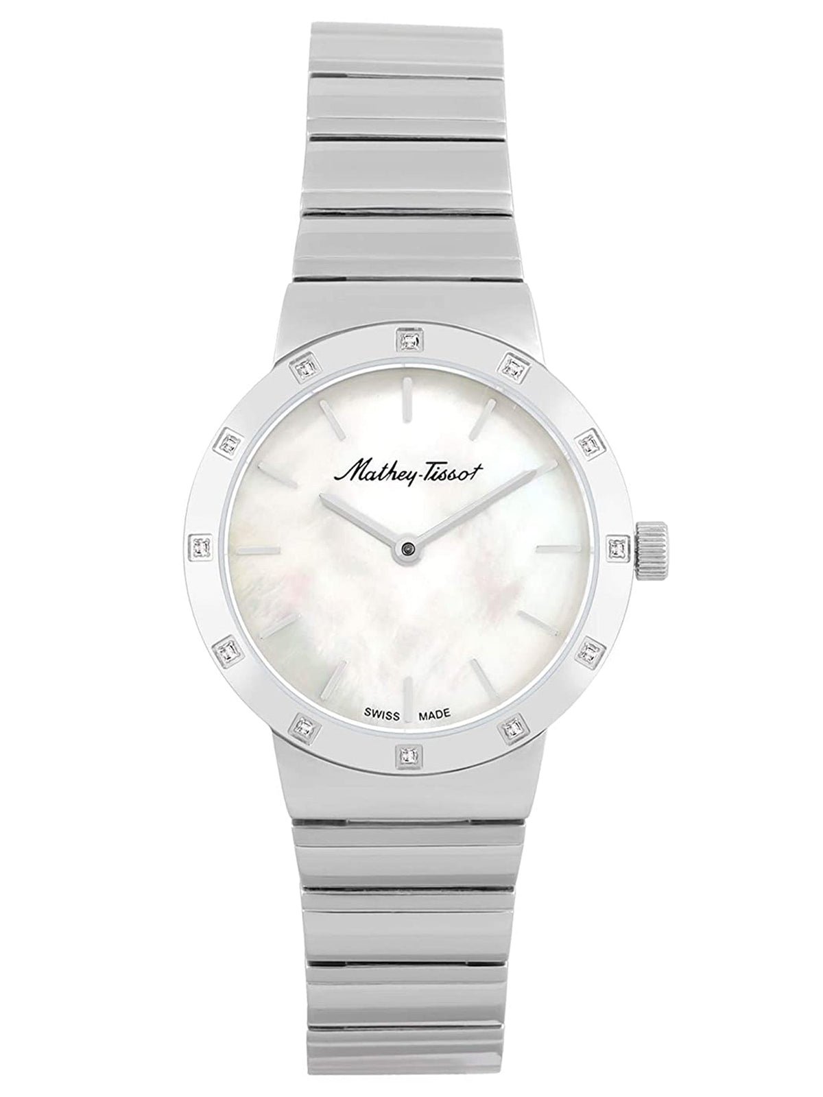 Mathey-Tissot Analog Mother of Pearl Dial Women&