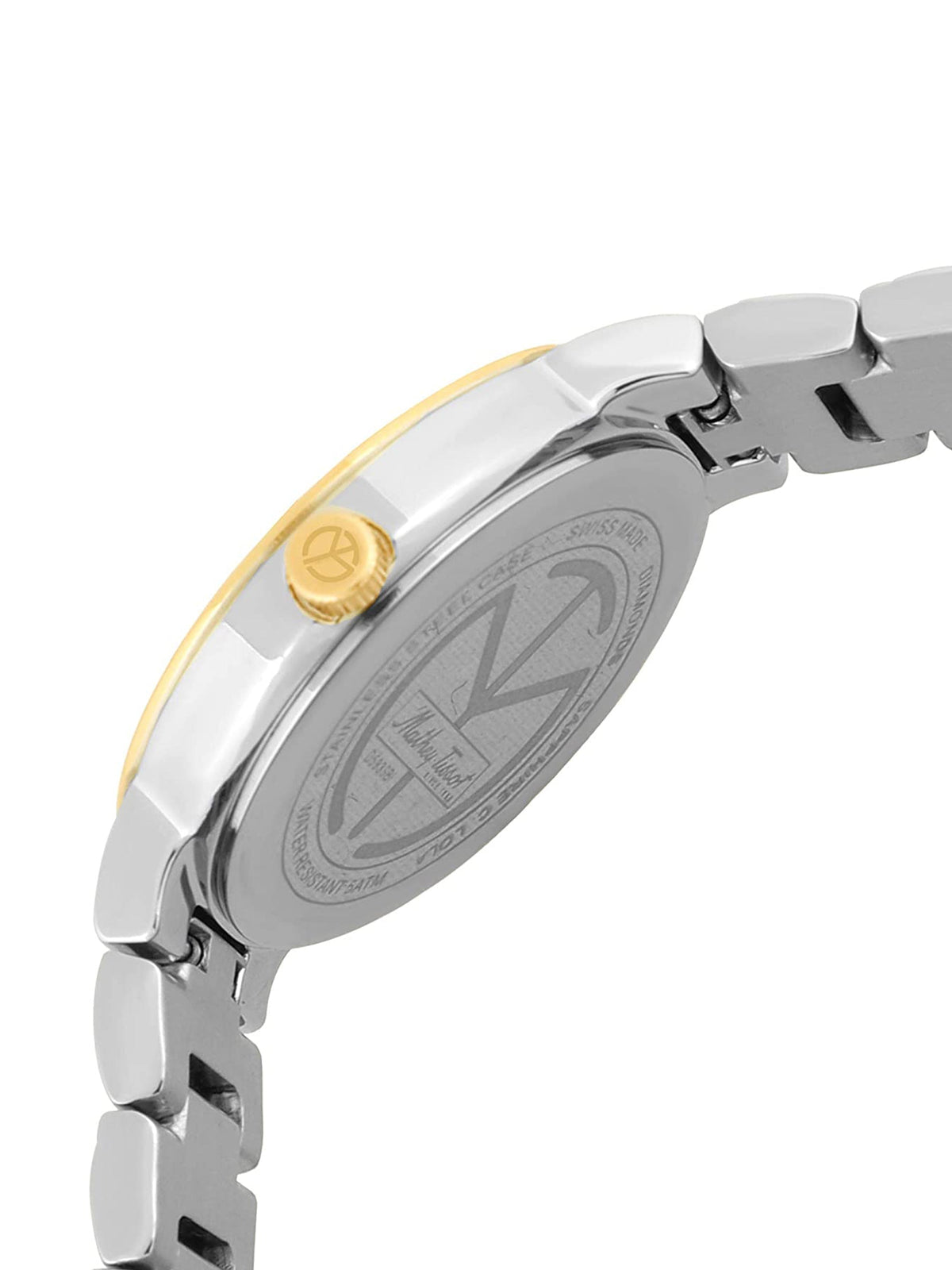 Mathey-Tissot Swiss Made Analog Mother of Pearl Dial Ladies Watch-D593SBYI
