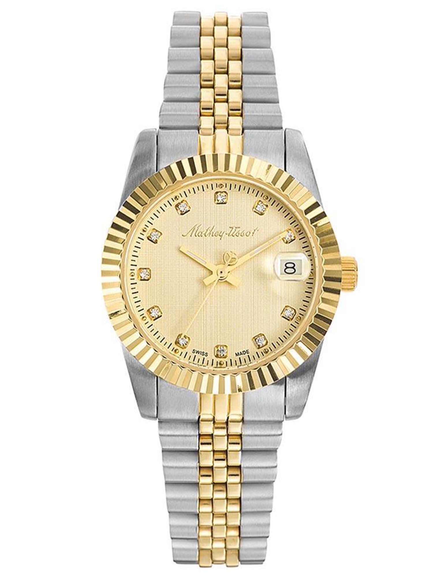 Mathey-Tissot Analog Gold Dial Women&