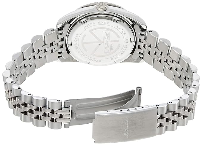 Mathey-Tissot Stainless Steel Silver Dial Analogue Watch for Women -D810ABR