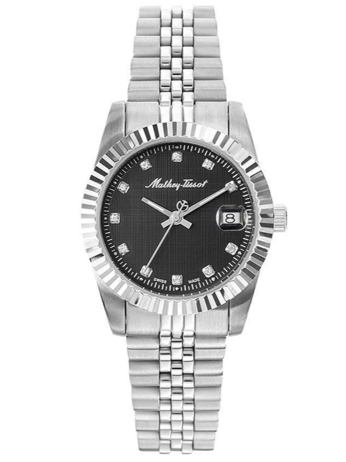 Mathey-Tissot Analog Silver Dial Women's Watch-D810AN