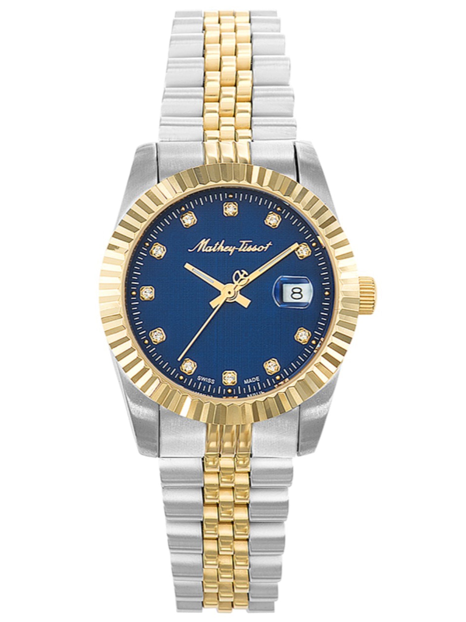 Mathey-Tissot Analog Blue Dial Women&