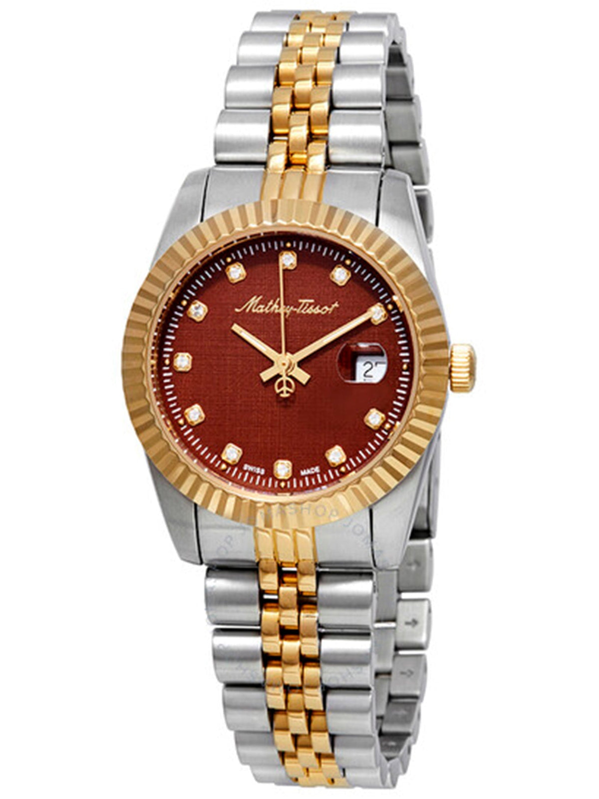 Mathey-Tissot Analog Red Dial Women's Watch-D810BM