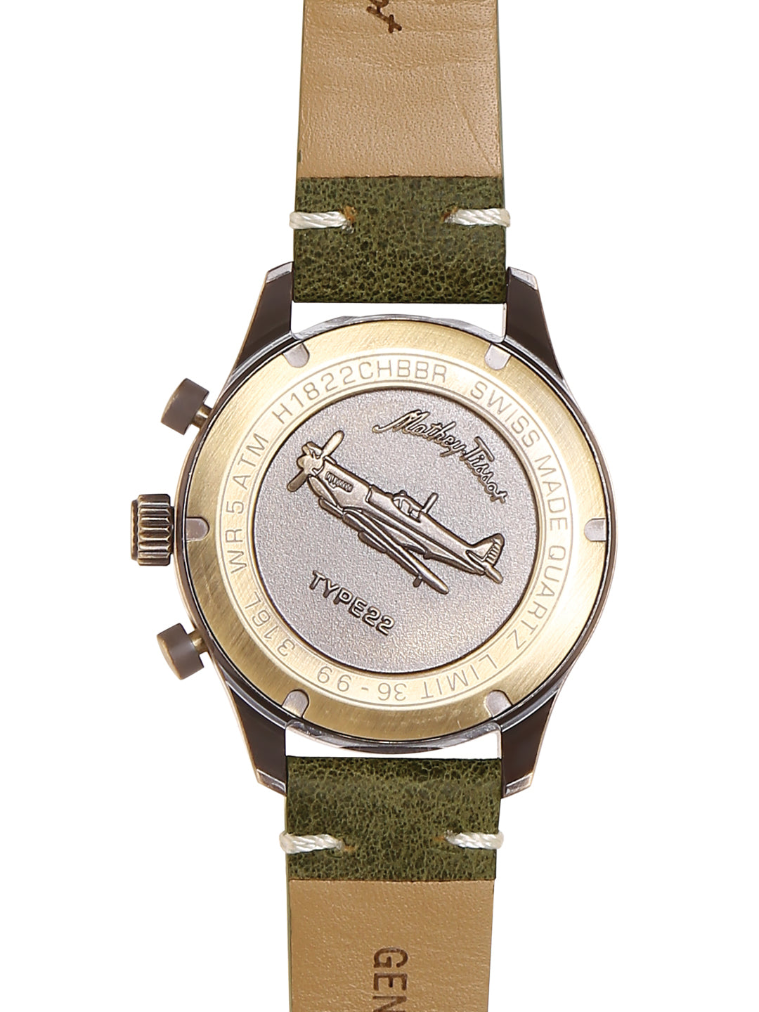 Mathey Tissot Analog Brown Dial Ladies Watch-D865PN
