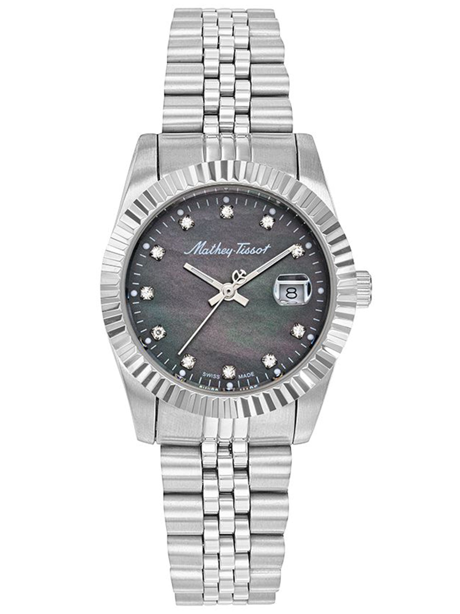 Mathey-Tissot Black Dial Analog women Watch - D910AN