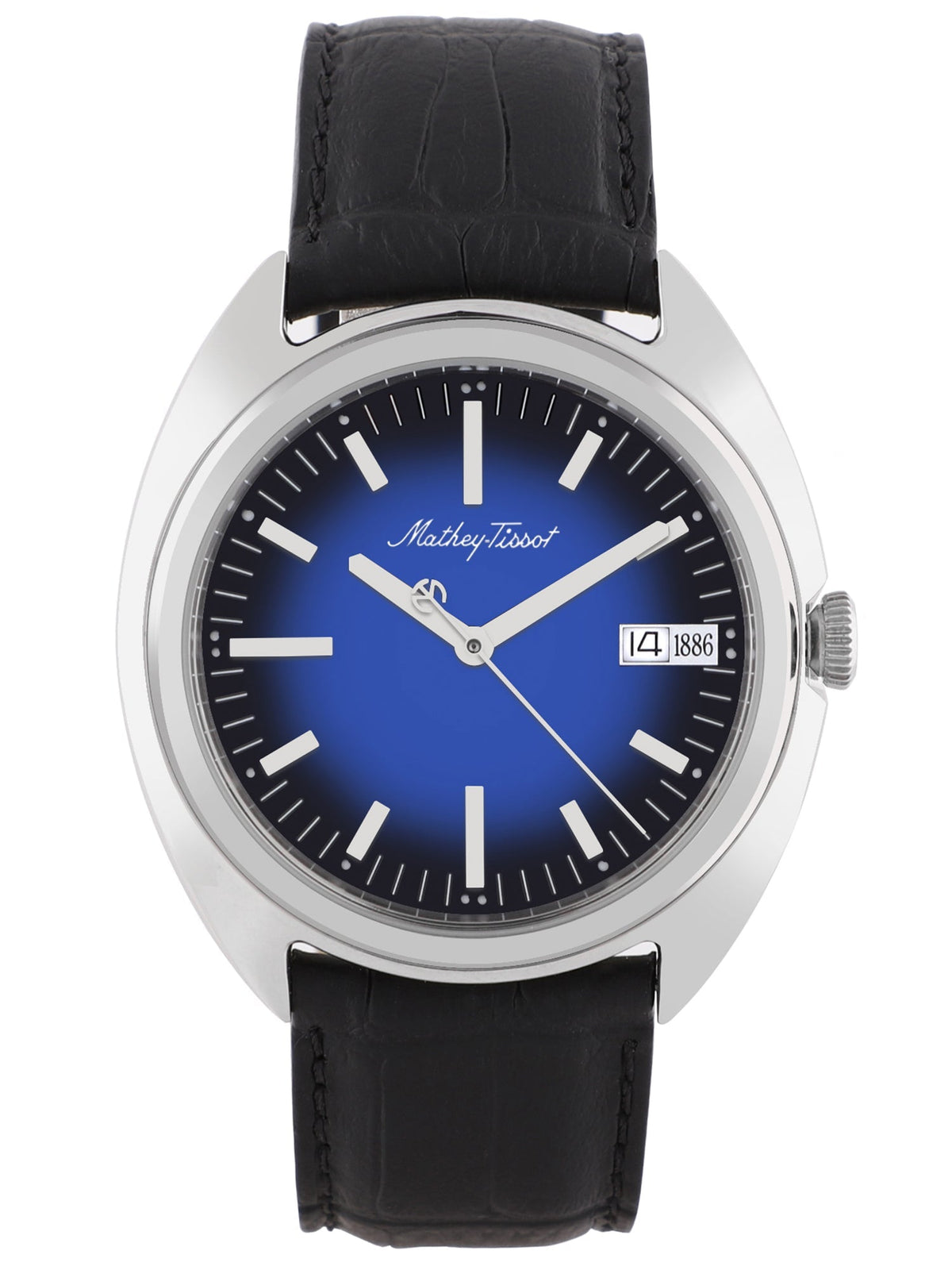 Mathey-Tissot Analog Blue Dial Men&