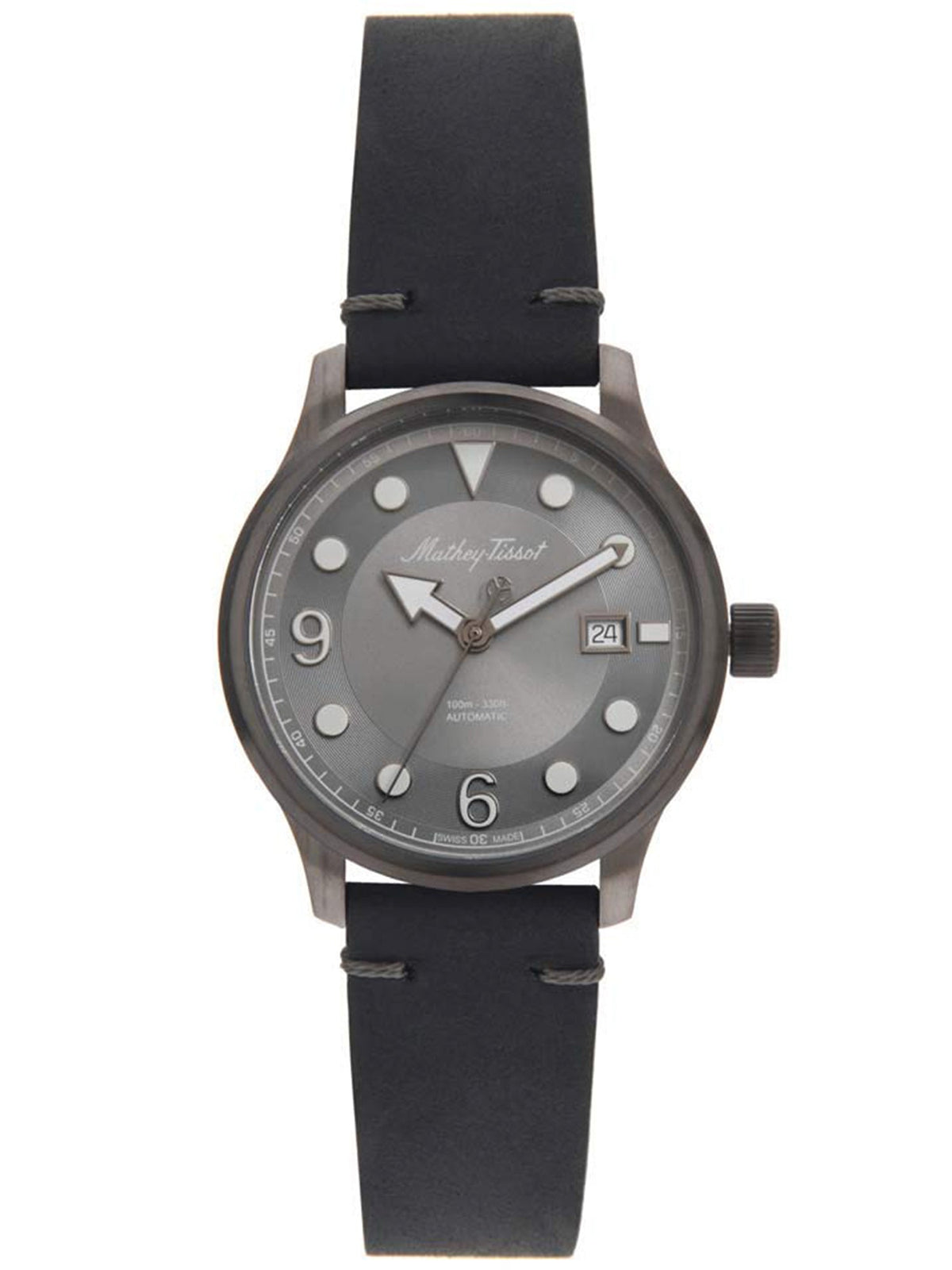 Mathey-Tissot Analog Grey Dial Men&