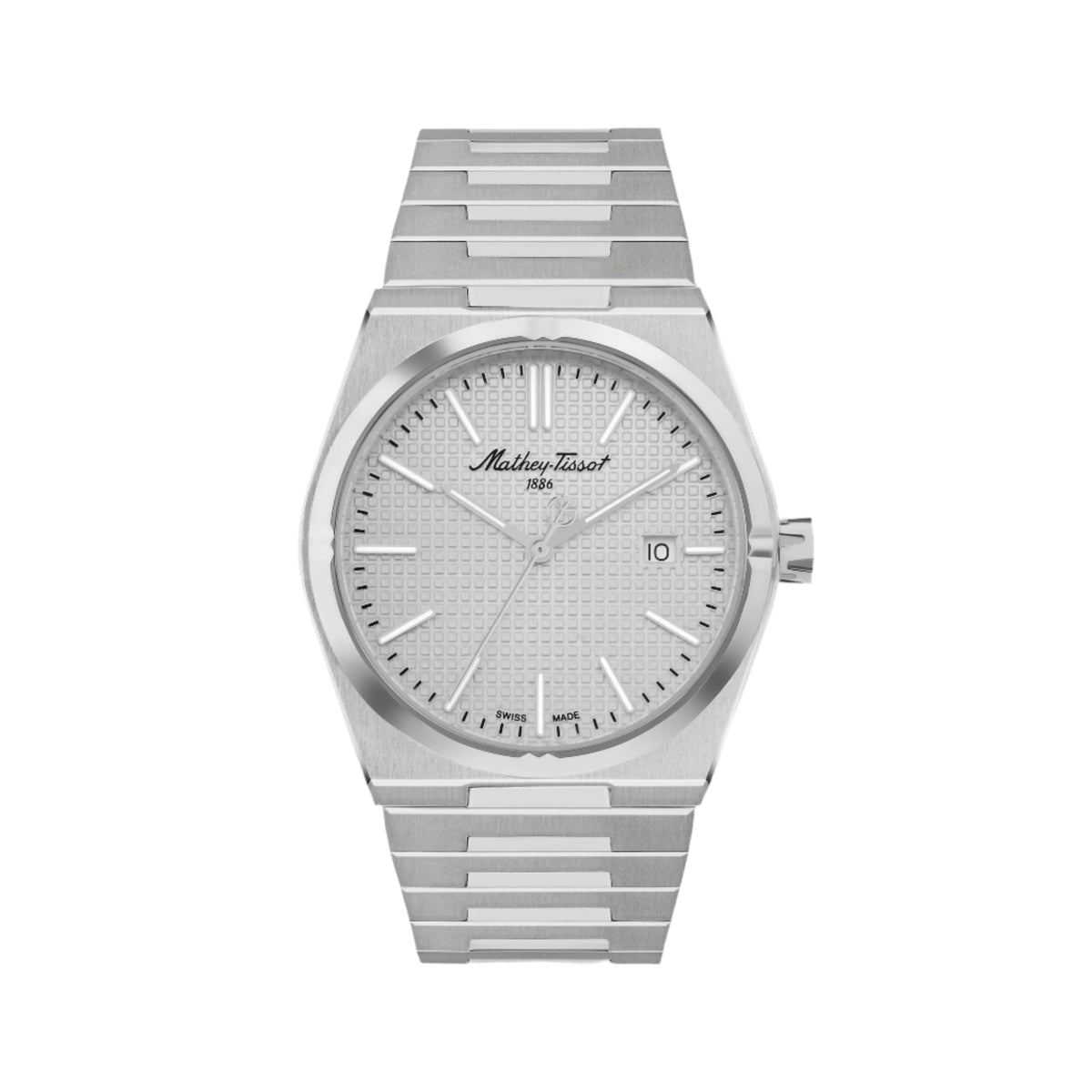 Mathey-Tissot Analogue Silver Dial Mens Watch-H117AS