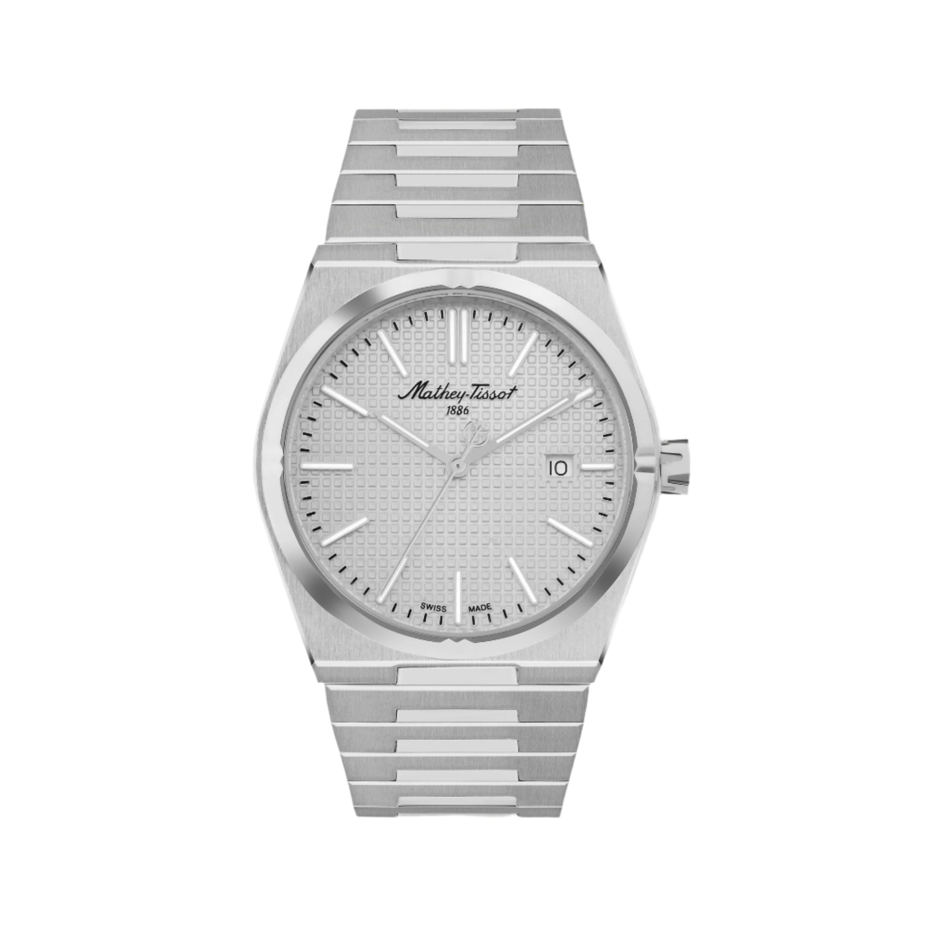 Mathey-Tissot Analogue Silver Dial Men&