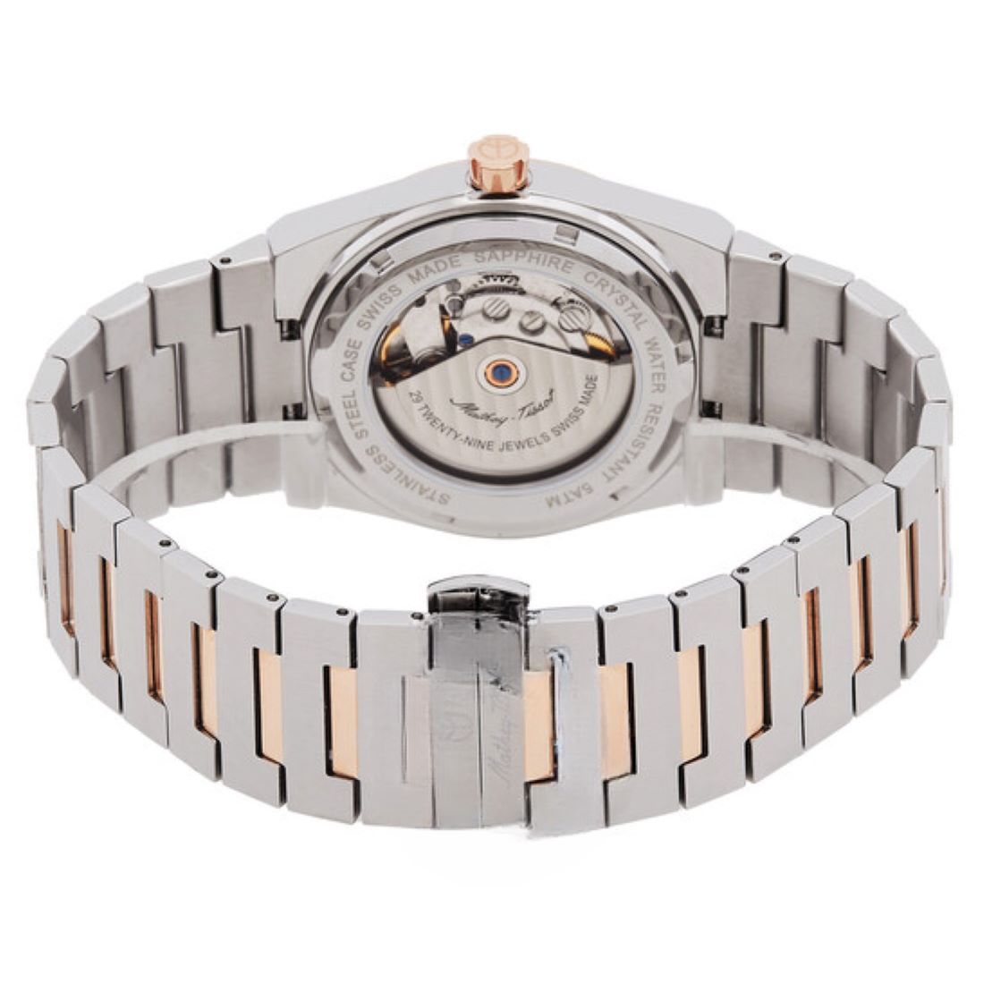 Mathey-Tissot Swiss Made Grey Dial Automatic Watch For Men - H118ATRS