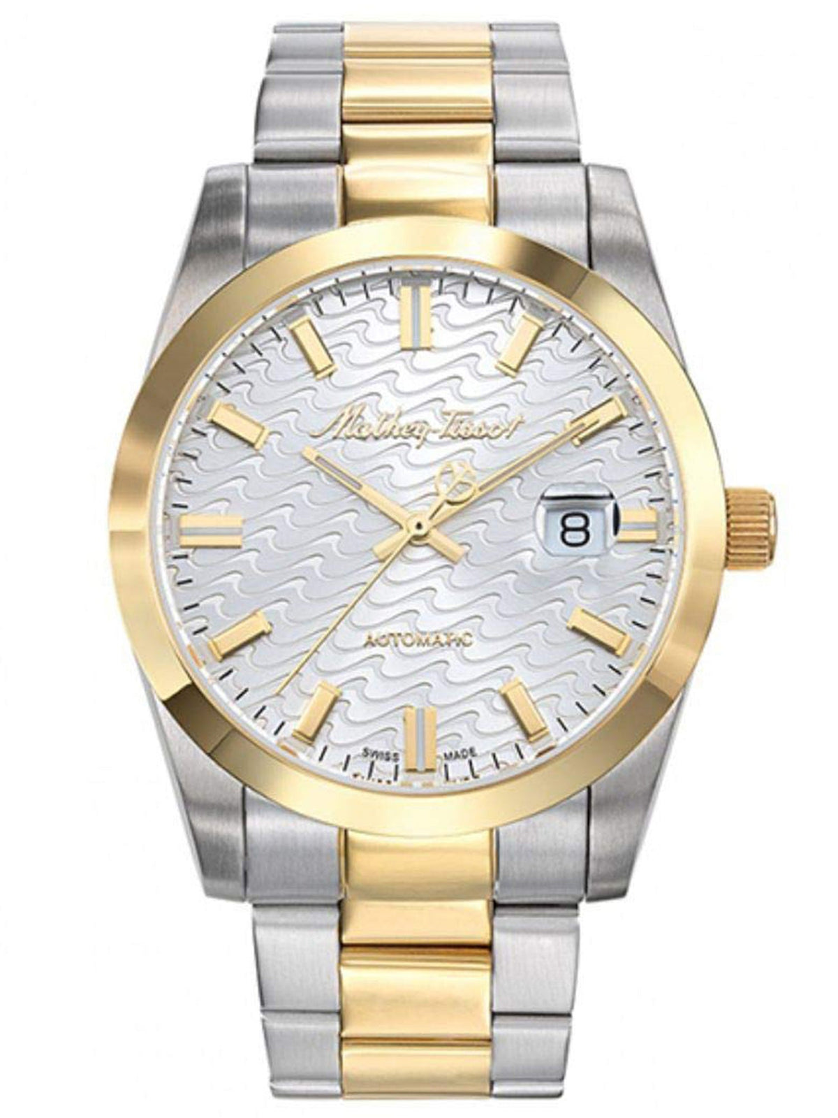 Mathey-Tissot Analog Silver Dial Men's Watch-H1450ATBI