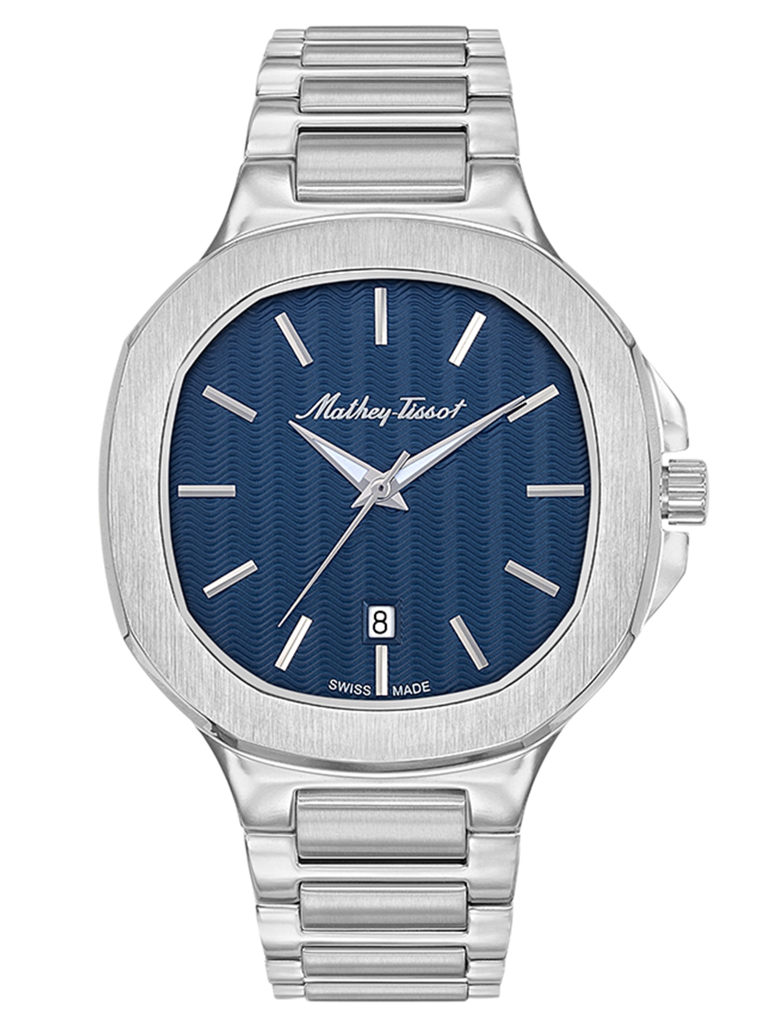 Mathey-Tissot Analog Blue Dial Men&