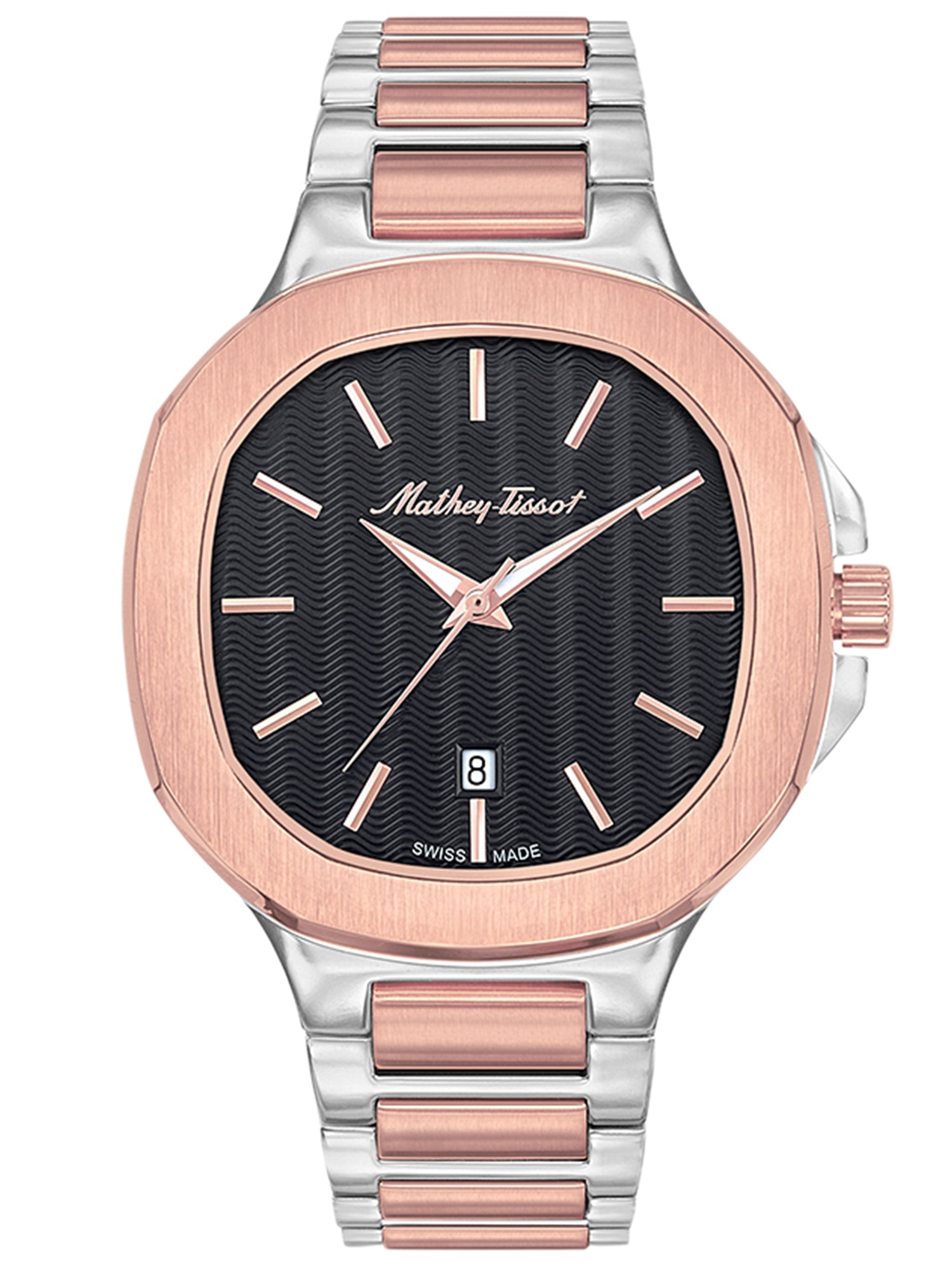 Mathey-Tissot Analog Black Dial Men&