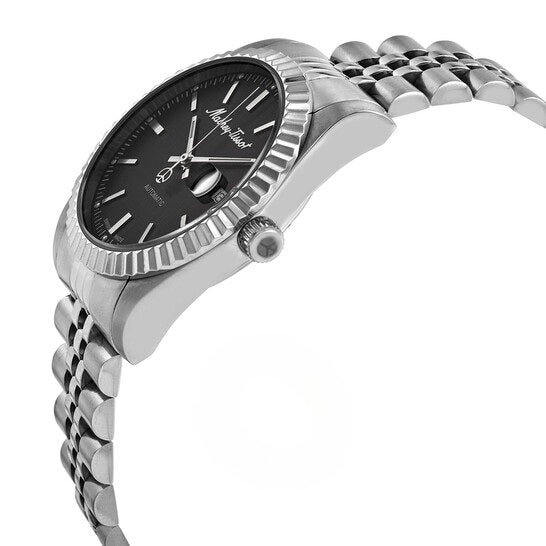 Mathey-Tissot Swiss Made Mathy III Automatic Automatic Black Dial Analog Watch For - Gents H1810ATAN