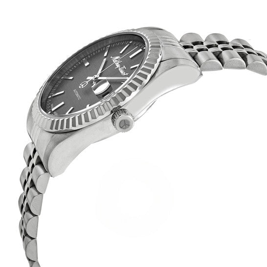 Mathey-Tissot Swiss Made Mathy III Automatic Automatic Grey Dial Analog Watch For - Gents H1810ATAS