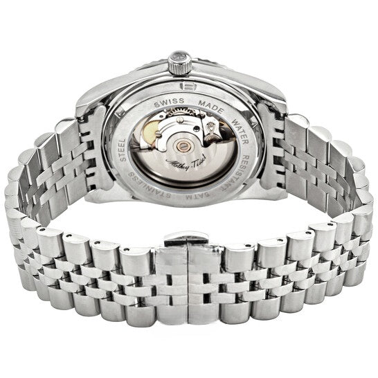 Mathey-Tissot Swiss Made Mathy III Automatic Automatic Grey Dial Analog Watch For - Gents H1810ATAS